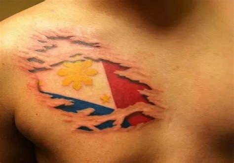Philippine Flag Tattoo Filipino Tattoos Flag Tattoo Philippine Flag | Images and Photos finder