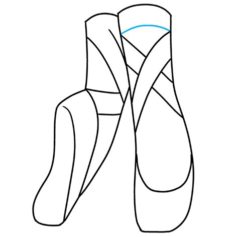 How to Draw Ballet Shoes - Really Easy Drawing Tutorial