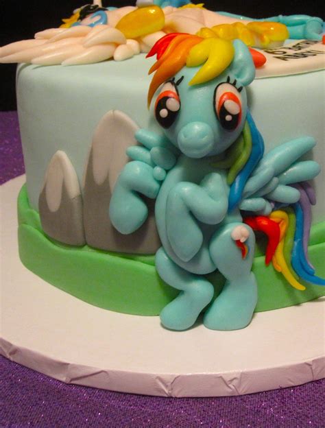 Love Your Cakes Blog My Little Pony Cake cakepins.com | Pony cake, Unicorn cake design, Cake