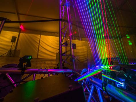 More powerful systems for large indoor venues and smaller festival stages | Laser lights, Laser ...