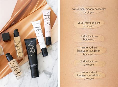 NARS Natural Radiant Longwear Foundation Review + Swatches - The Beaut