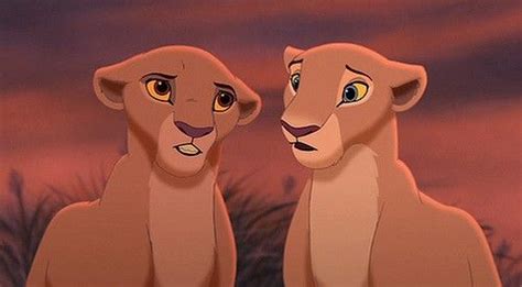 Queen Nala and her daughter, Princess Kiara. | Lion king art, Lion king ...