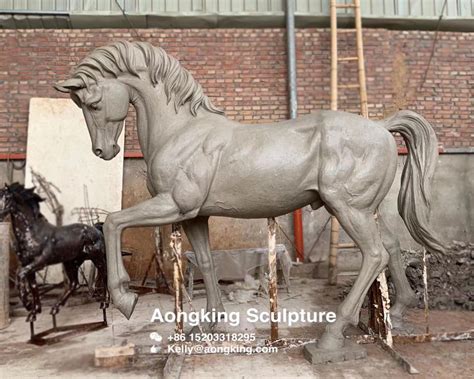 Life Size Bronze Horse Sculpture For Outdoor - Aongking Sculpture