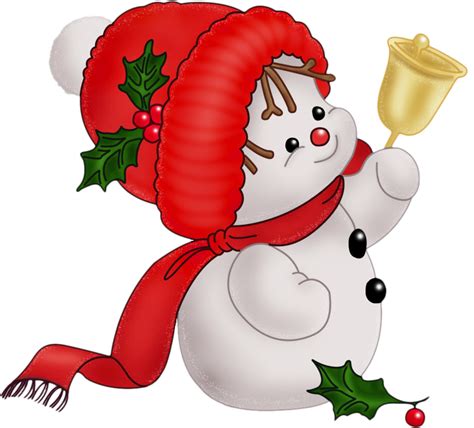 Christmas snowman clip art free clipart holidays and - Clipartix