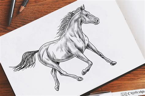 How to Draw a Horse - A Detailed and Easy Horse Drawing Tutorial