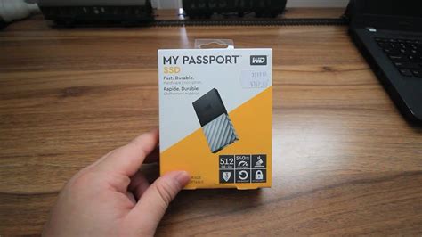 WD 512GB My Passport Portable Solid State Drive Unboxing - YouTube