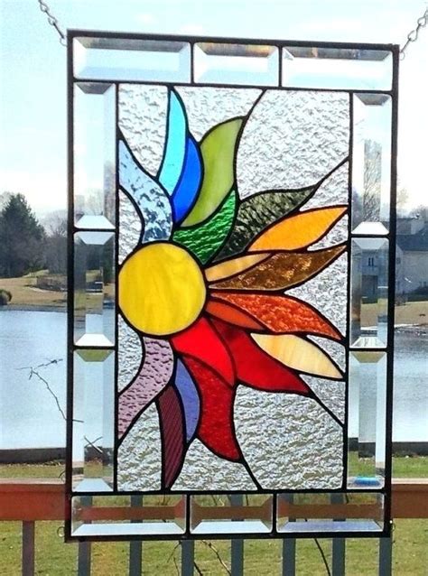 Stain Glass Patterns Suncatcher Stained Glass Patterns Easy Stained Glass Easy Patterns Free ...