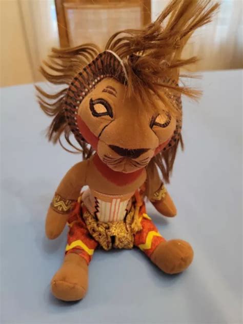WALT DISNEY BROADWAY The Lion King Simba Plush 12” Toy Theatrical Gift $3.00 - PicClick