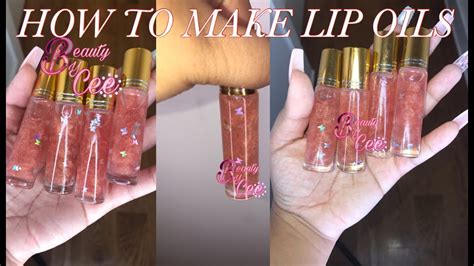 EP 7 DIY HOW TO MAKE LIP OILS(VERY DETAILED)| LIFE OF AN ENTREPRENEUR ...