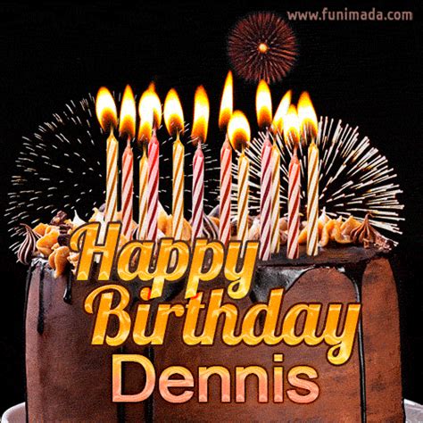 Happy Birthday Dennis GIFs - Download on Funimada.com