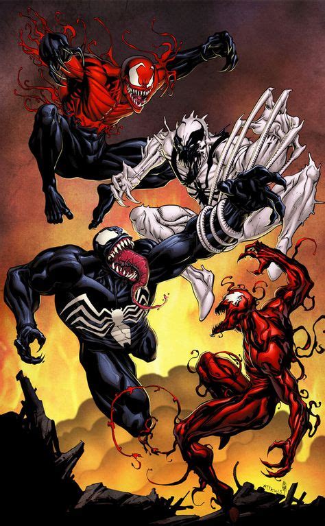 Symbiote showdown by spidermanfan2099 on @deviantART | Marvel comics ...