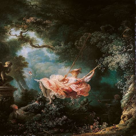 The Swing Famous Painting - Fragonard Jean Honore [Art Reproductions ...