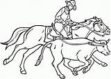 Rodeo Coloring Pages For Kids  Home sketch template