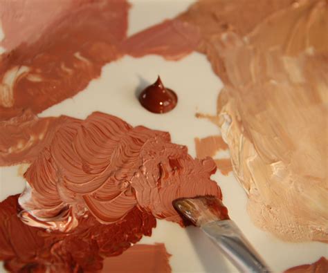 Oil Paint Skin Tones Skin Tones Flesh Coloring Mix Painting Portrait Mixing - lacoquetteac