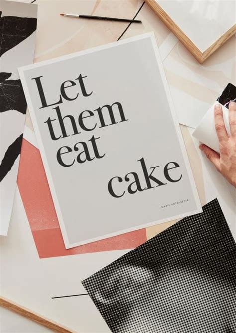 Kaufen Let Them Eat Cake Poster Online | DearSam.de