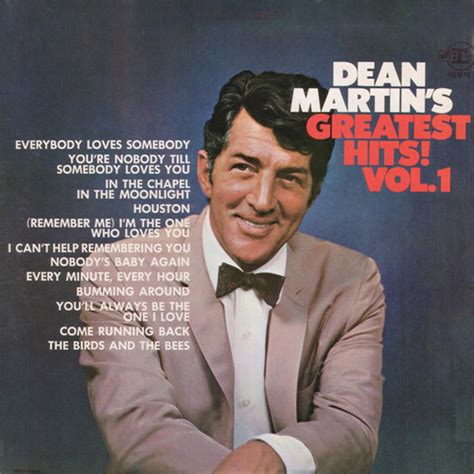 Cotes vinyle Dean Martin's Greatest Hits! Vol. 1 par Dean Martin | Galette Noire