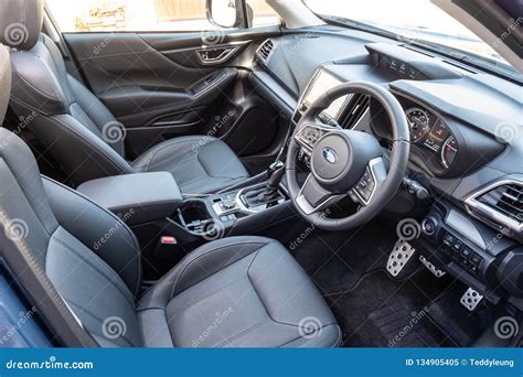 Subaru Forester 2018 Interior Editorial Image - Image of speed, machine ...