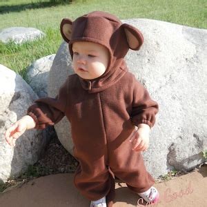 Baby Monkey Costume-infant Monkey Costume Baby Monkey Halloween Costume ...