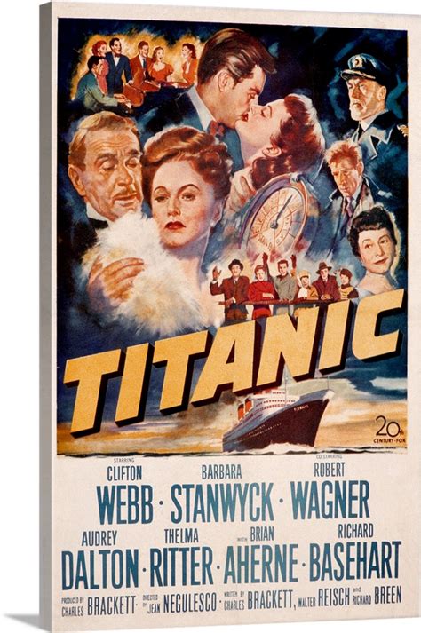 Titanic - Movie Poster Wall Art, Canvas Prints, Framed Prints, Wall Peels | Great Big Canvas