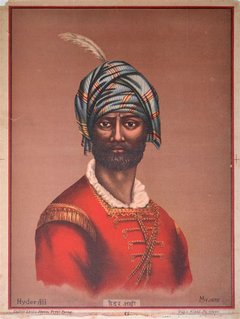 Hyder Ali Khan (c. 1720-1782) – theindianportrait