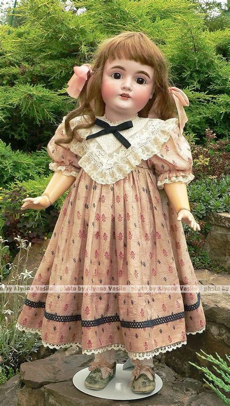 #PorcelainLampShade | Antique doll dress, Doll dress, Doll clothes