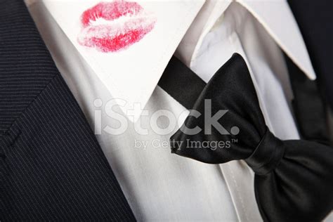 Lipstick Kiss On The Shirt. Stock Photo | Royalty-Free | FreeImages