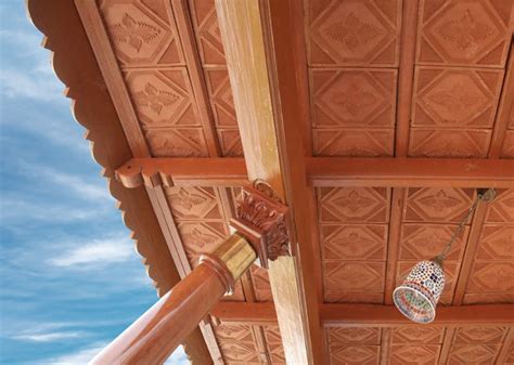 Ideal false ceiling for clay roofing - Ceiling Tiles