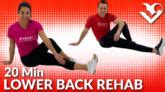 Lower Back Stretches - Low Back Stretch - Lower Back Pain Exercises - Ache - Stretching