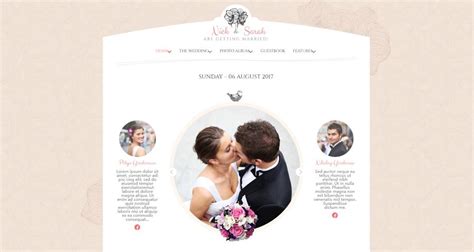 20 Best Wedding Website Templates & Examples Free Download