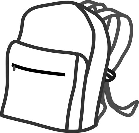 Clipart - School bag