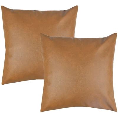 Milo - 2 Pack in 2021 | Decorative throw pillow covers, Leather throw ...