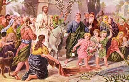 Palm Sunday Triumphal Entry – Guided Bible Studies for Hungry Christians