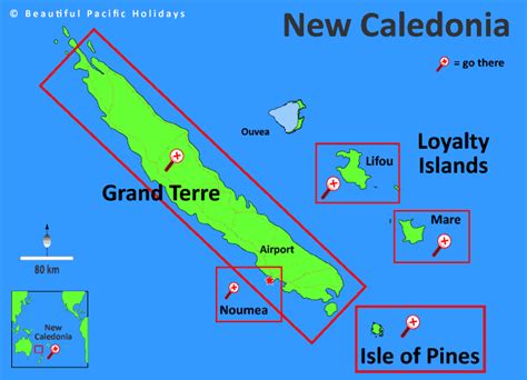 New Caledonia Map