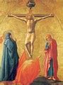 Pisa polyptych Crucifixion - Masaccio (Tommaso di Giovanni) - WikiGallery.org, the largest ...