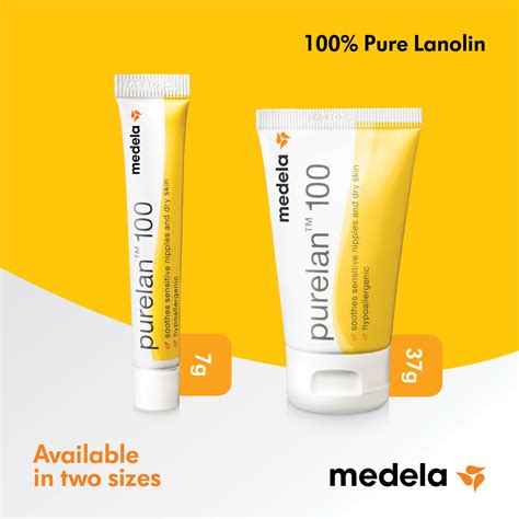 Purelan™ 100 Lanolin Nipple Cream | Medela SG