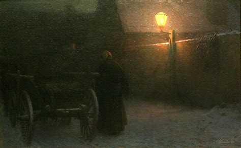 Snow Jakub Schikaneder China Oil Paintings Wholesale 86451