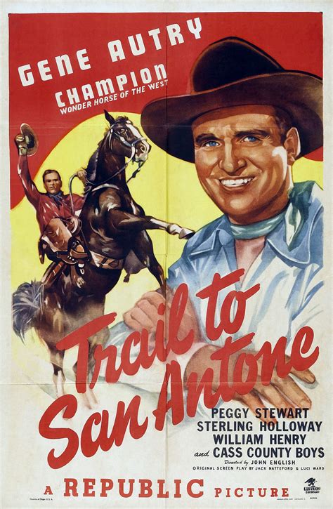 Trail to San Antone. | Movie posters, Movie posters vintage, Western posters