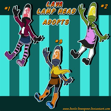 Lava Lamp Adopts: Closed by Devils-DownPour on DeviantArt