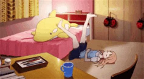 Anime Bored GIF – Anime Bored Bedroom – discover and share GIFs