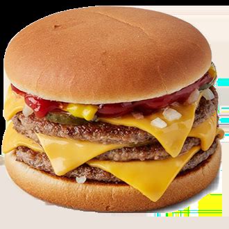 Triple Cheeseburger McDonald's - Calories, Price, Recipe.