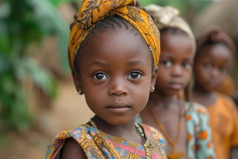 Premium Photo | Group black african children culture heritage of Africa friendship and childhood ...