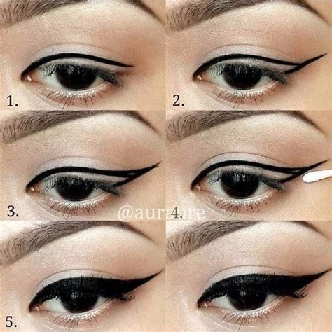 Winged Eyeliner Tutorials - Useful! How To Draw Perfect Eyeliners- Easy ...