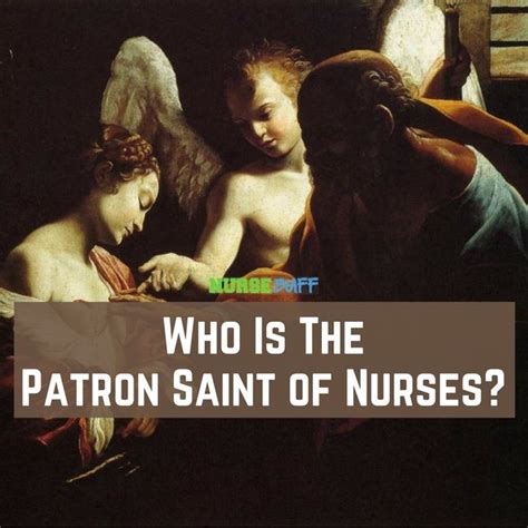 Who Is The Patron Saint of Nurses? #nursebuff #patronsaint #nurses ...