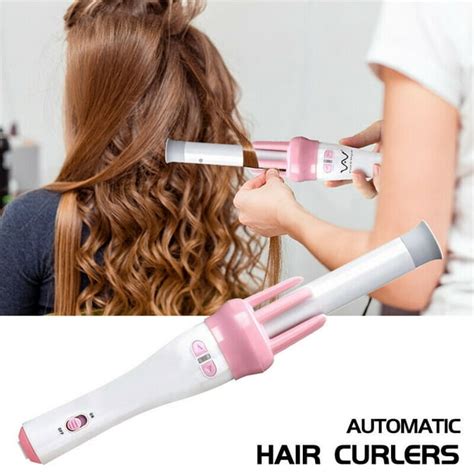 Automatic Hair Curler, Spin Curling Wand, 360° Rotating Hair Styling Roller, Ceramic Negative ...