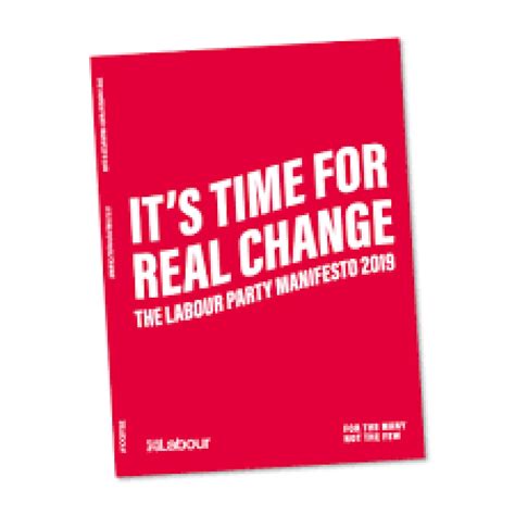 The Labour Party Manifesto 2019 - Association of Pensions & Benefits ...