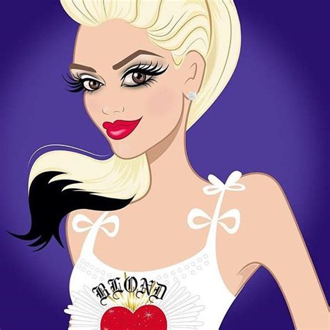 59.4k Likes, 287 Comments - Gwen Stefani (@gwenstefani) on Instagram: “Wow Gx” | Cartoon art ...