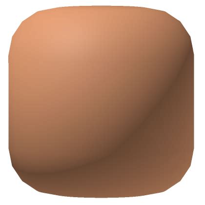 Smooth Blank Faceless Head | Nougat | Roblox Item - Rolimon's