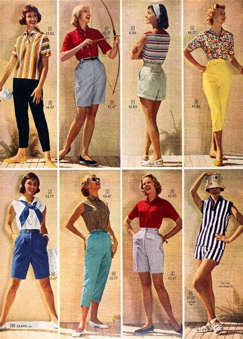 Sears Catalog, Spring/Summer 1958 - Women's Fashion Vintage Fashion 1950s, Vintage Mode, Look ...