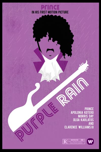 Purple Rain movie poster art #Prince | Soundtracking | Pinterest | Purple rain, Rain and Purple ...