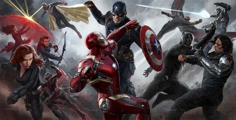 Heroes collide in new concept art from ‘Captain America: Civil War’ | CINEMA BRAVO